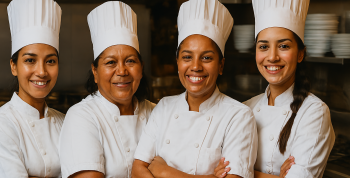 Mujeres que cocinan el cambio