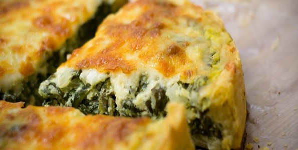 Souffle de espinaca